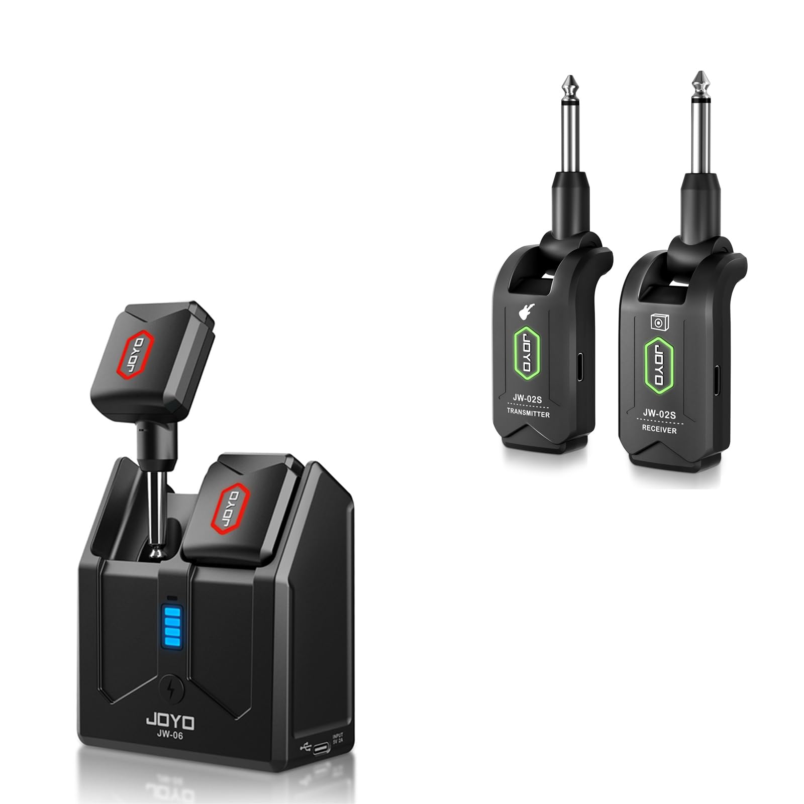Amazon.com: JOYO 5.8GHz Wireless Guitar Transmitter Receiver with